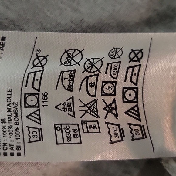 Gap Men's Sweater Snap Buttons Size Large Two Shades of Gray - Picture 7 of 7